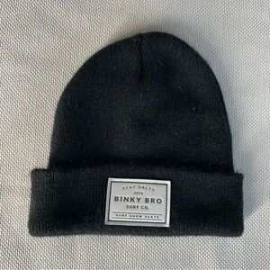 Binky Bro Black Beanie